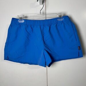 Patagonia Barely Baggies 2.5" Shorts Vessel  Blue Woman Sz Large